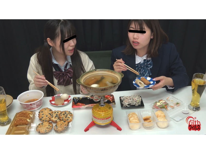 【大便】大食い女子校生の好きな食べ物とモリモリうんち その13